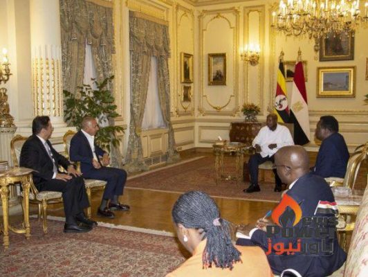 احمد السويدى يلتقى الرئيس الاوغندى لتعزيز تواجد المجموعة فى السوق الأوغندية