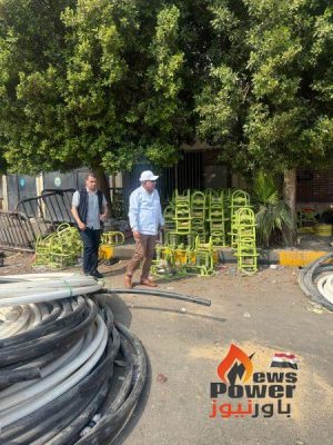وزير الكهرباء والطاقة المتجددة يتفقد مواقع العمل على إضافة مصدر تغذية ثالث إلى محطة محولات جزيرة الدهب عبر نهر النيل.