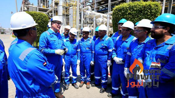 بالصور .. جولة لوزير البترول بالوحدات الإنتاجية لـ انربك  واعتماد نتائج أعمال 2024/2025