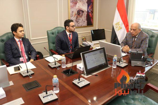 وزير الكهرباء يبحث مع مجموعة سانجرو 