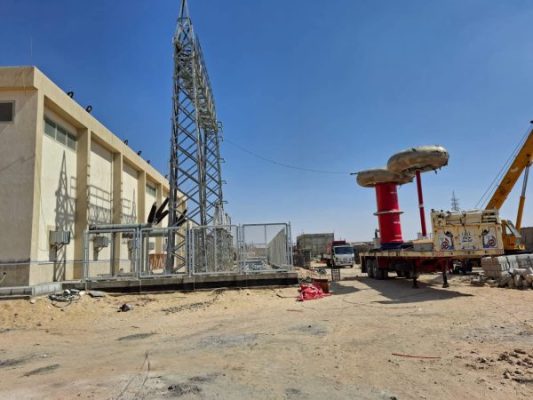 إكس دي إجيماك تنجح في اختبارات الجهد العالي بمحطة محولات روافع الحمام NDHPS12