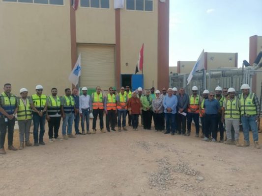 مدكور تحقق نسب انجاز كبيرة فى 3 محطات محولات بالدلتا الجديدة ووفد الوزارة يشيد بالاداء المتميز