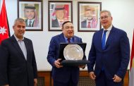 وزيرا البترول المصرى و الأردنى يكرمان المهندس فؤاد رشاد فى الأردن
