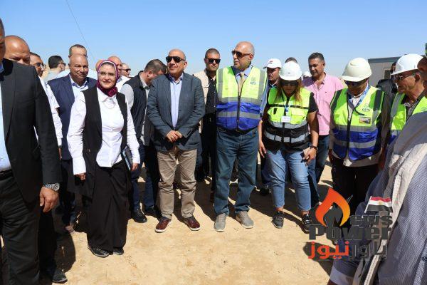 فى زيارة ميدانية.. وزير الكهرباء والطاقة المتجددة يتفقد انهاء الأعمال فى موقعى أبراج عبور قناة السويس على مسار خط الربط الكهربائي المصرى السعودى