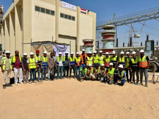 نجاح اختبارات الجهد العالى على محطة روافع الحمام 7 NDHPS7