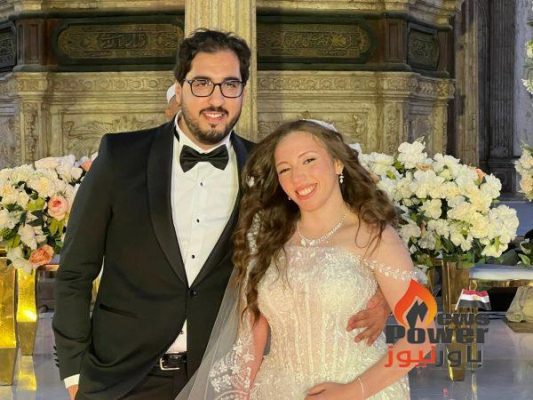 المهندس مدحت يسري يحتفل بزفاف نجلته رنا علي المهندس  شادي السيد في حفل عائلي بهيج بقلعة محمد علي