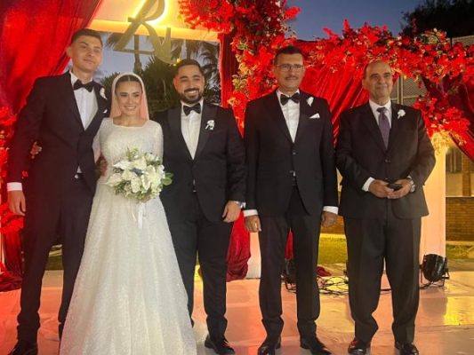 المهندس مجدي توفيق يحتفل بزفاف نجله زياد علي الدكتورة روان قناوي في أحد فنادق الإسكندرية