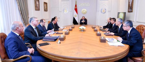 الرئيس السيسى يؤكد حرصه على تنفيذ مشروع الصودا آش فى مصر