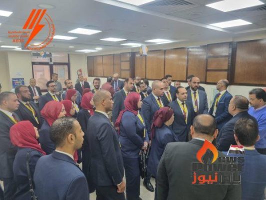 زيارة متدربي الدفعة ( ٤١ ) من برنامج إعداد القادة بشركة الاسكندرية لتوزيع الكهرباء( فرع سموحة المطور )