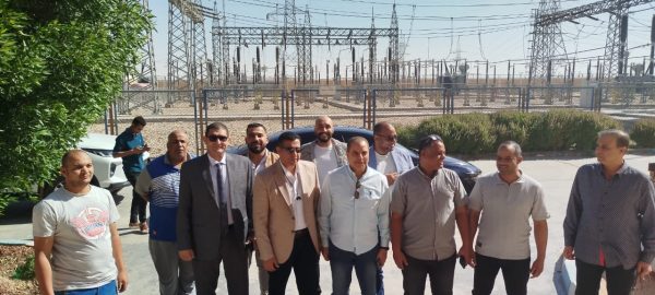 رأفت شمعة يتفقد قطاع الوادي الجديد ويتابع من الميدان تنفيذ تغذية 36 ألف فدان بشرق العوينات