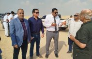 بدء أعمال إنشاء أحد خطوط الضغط العالي ببني سويف بالقوة الجبرية