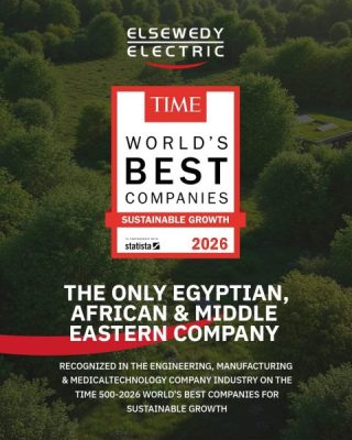 مجلة TIME تصنف السويدى اليكتريك ضمن قائمة أفضل الشركات في العالم لعام 2026