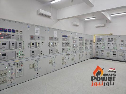 الجيزة لصناعة الكابلات تضع الجهد على محطة روافع توشكى جهد 66ك.ف