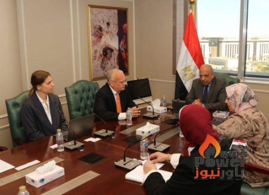 عصمت يستقبل سفير السويد بالقاهرة ووفدا من شركة لينكسون 