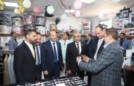 عباس صابر يشارك حجاج ربيع افتتاح المعرض المتكامل للجمعية التعاونية الاستهلاكية بشركة أنابيب البترول