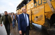 الجندي وعبد السلام وعبد الصادق يتفقدون موقع حادث انقلاب الأتوبيس على طريق دفرة–كفر الزيات ويتابعون أعمال الرفع قبل زيارة المصابين بالمستشفى