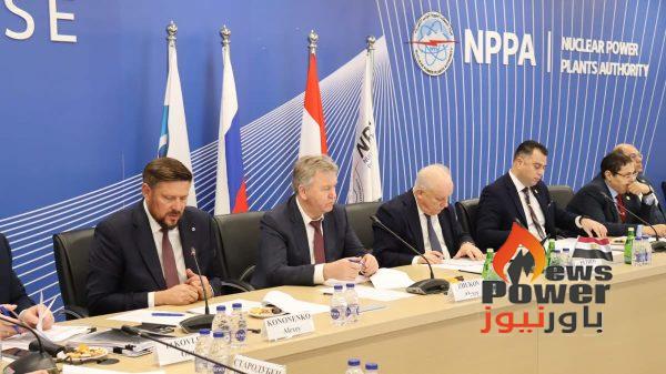 اجتماع لمتابعة تقدم الأعمال وتعزيز معدلات تنفيذ مشروع المحطة النووية بالضبعة