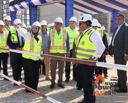 الشركة العربية الافريقية للانشاءات تهنيء وزير الكهرباء وقيادات الشركة المصرية لنقل الكهرباء بنجاح المشروع القومي لخط الربط المصري السعودي