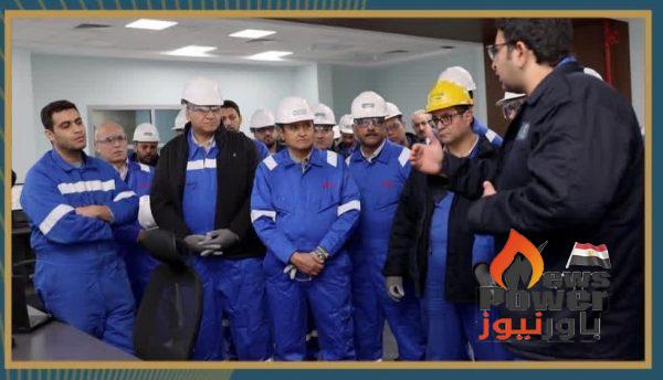 رئيس إيجاس يتابع الموقف التنفيذي لتوسعات مجمع غازات الصحراء الغربية