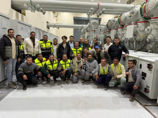 انيرجيا للطاقة - السويدي هلال تنجح في اختبار الجهد العالي لمهمات محطة محولات جنوب كفر الدوار جهد 220/66 ك.ف