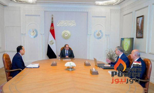 الرئيس السيسى يتابع مع وزير البترول عمليات الاستكشاف البرى والبحرى