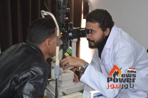 من أجل عيون مواطنى أبورديس قافلة طبية تقيمها شركة سوكو للبترول