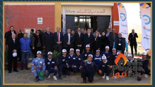 جاسكو وايثيدكو تساهمان في تأسيس قسم جديد بمدرسة العامرية الثانوية الصناعية