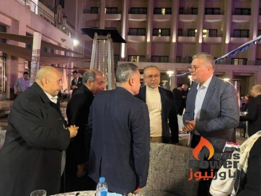 بالصور : صحفيو البترول بصحبة الوزير في سحور الوزارة