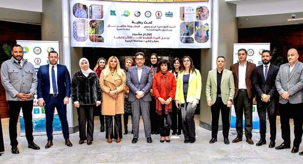 خدمات البترول البحرية ومؤسسة مصر الخير تدشنان مشروع توصيل مياه لـ 700 منزل لدعم أكثر من من 3500 مواطن