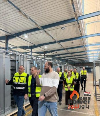 قادة بارزين بشركة سيمنز تزور مصنع شركة ايماس