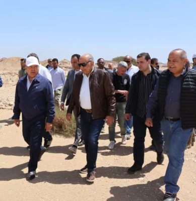 وزيرا النقل والكهرباء يقودان انطلاقة مشروعات طاقة الرياح بجبل الجلالة وربطها بالزعفرانة