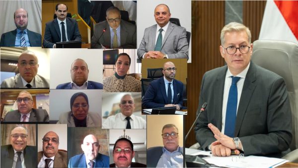 عبر الفيديو كونفرانس: وزير البترول يشهد الجمعية العامة لـ«تاون جاس» ويشيد بدورها في توصيل الغاز ضمن «حياة كريمة»