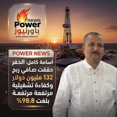 أسامة كامل: الحفر المصرية حققت صافي ربح 132 مليون دولار وكفاءة تشغيلية مرتفعة بلغت 98.8%.