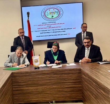 نقل الكهرباء توقّع عقدًا مع الخرافي ناشيونال لتأهيل محطة محولات جرجا وتعزيز كفاءة الشبكة القومية
