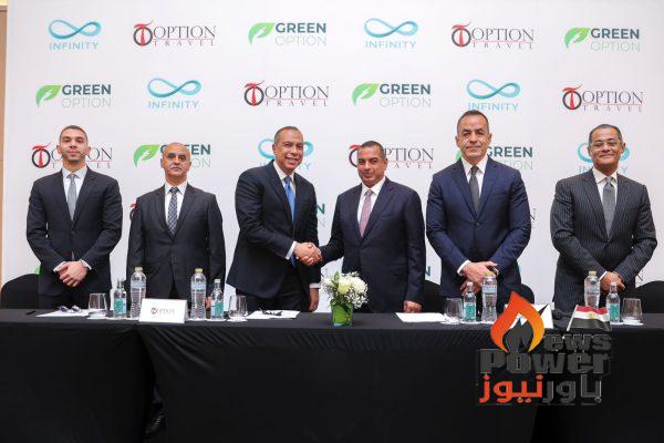 إنفنيتي وأوبشن ترافيل وجرين أوبشن تطلق أول شراكة متكاملة لشحن أساطيل النقل الكهربائي في مصر