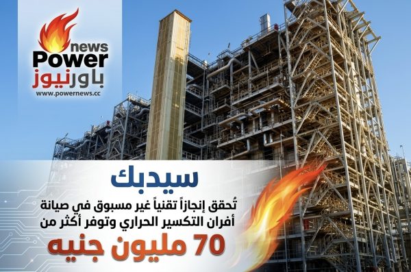 سيدبك تُحقق إنجازاً تقنياً غير مسبوق في صيانة أفران التكسير الحراري وتوفر أكثر من 70 مليون جنيه