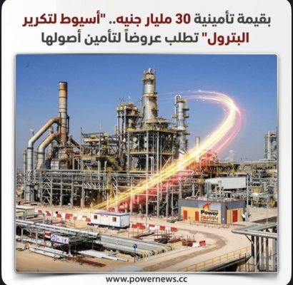 بقيمة تأمينية 30 مليار جنيه.. 