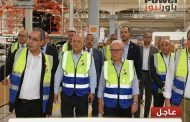نائب رئيس الوزراء للشؤون الاقتصادية يتفقد مصانع شركة 