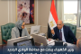 وزير الكهرباء يبحث مع محافظ الوادي الجديد سبل دعم الاعتماد على الطاقات المتجددة وتعزيز الشبكة وتأمين التغذية الكهربائية