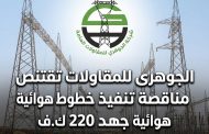 الجوهرى للمقاولات تقتنص مناقصة تنفيذ خطوط هوائية جهد 220 ك.ف