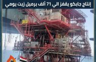عاجل .. إنتاج جابكو يقفز الي 71 ألف برميل زيت يومي