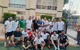 البتروكيماويات المصرية تواصل تألقها الرياضي وتتوج بكأس مصر لخماسي كرة القدم بنادي سبورتنج