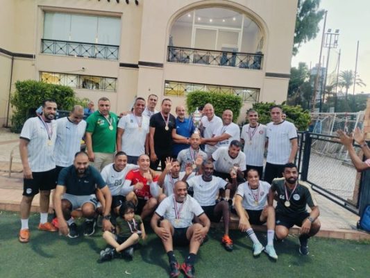 البتروكيماويات المصرية تواصل تألقها الرياضي وتتوج بكأس مصر لخماسي كرة القدم بنادي سبورتنج