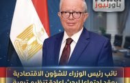 نائب رئيس الوزراء للشؤون الاقتصادية يعقد اجتماعا لبحث إعادة تنظيم تبعية عدد من شركات قطاع الأعمال العام