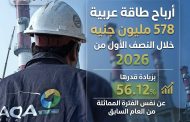 أرباح طاقة عربية تقفز الي 578 مليون جنيه خلال النصف الأول من 2026 بزيادة قدرها 56.12% عن نفس الفترة المماثلة من العام السابق