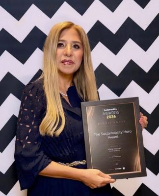 السويدي إليكتريك تحتفي بتكريم منال حسن بجائزة «بطل الاستدامة العالمي» لعام 2026 في لندن