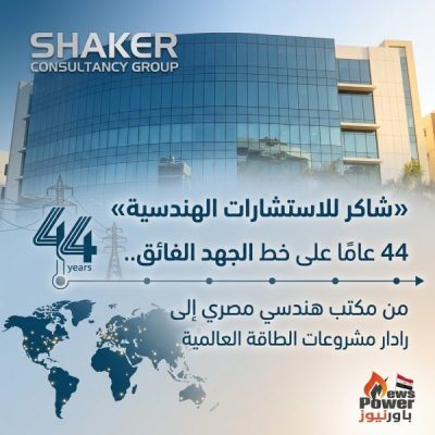 مجموعة شاكر للاستشارات الهندسية.. 44 عامًا من هندسة المشروعات الكبرى.. من قلب الطاقة إلى المدن والمنتجعات والموانئ