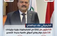 الكيميائي علاء عبد الفتاح : 4.6 مليون طن إنتاجًا من البتروكيماويات وإيرادات 2.6 مليار دولار وفتح أسواق عالمية جديدة للتصدير