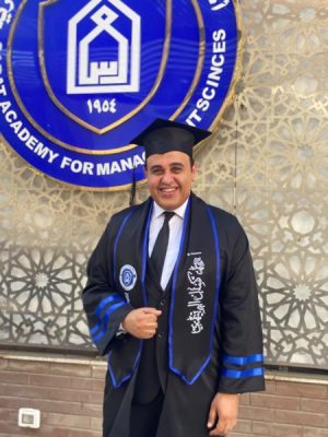 الوتيدي .. يحصل على درجة الماجستير في إدارة الأعمال (MBA) من أكاديمية السادات للعلوم الإدارية