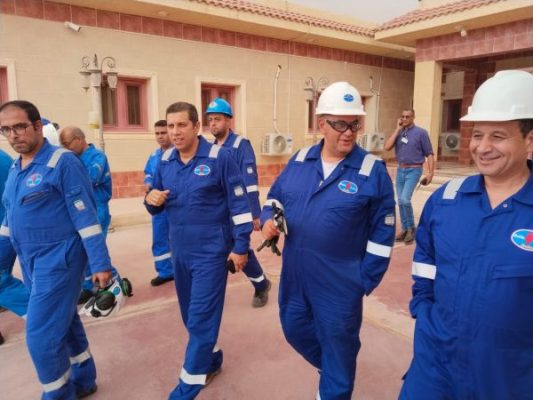 استعدادًا لزيادة الإنتاج.. قيادات خالدة للبترول تتفقد محطة ضواغط الغاز جنوب الضبعة وتوجه بسرعة جاهزيتها لإعادة التشغيل